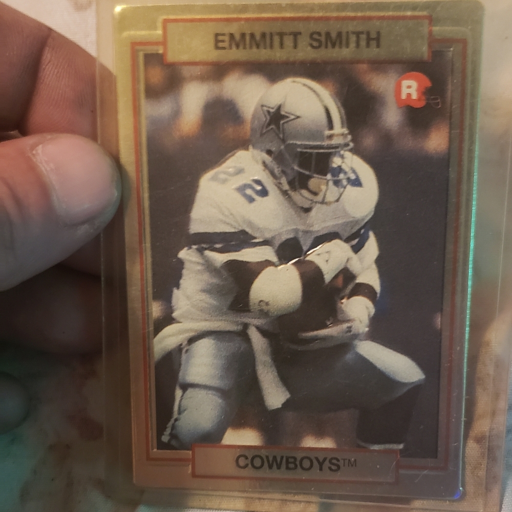 Emmitt smith action packed rookie card